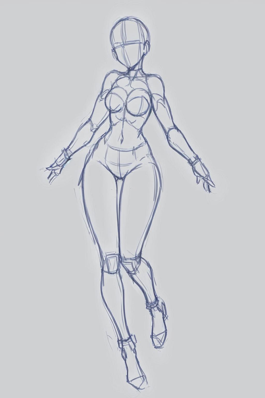 how to sketch anatomy - Google Search | Drawing anime bodies, Sketches,  Drawing body poses